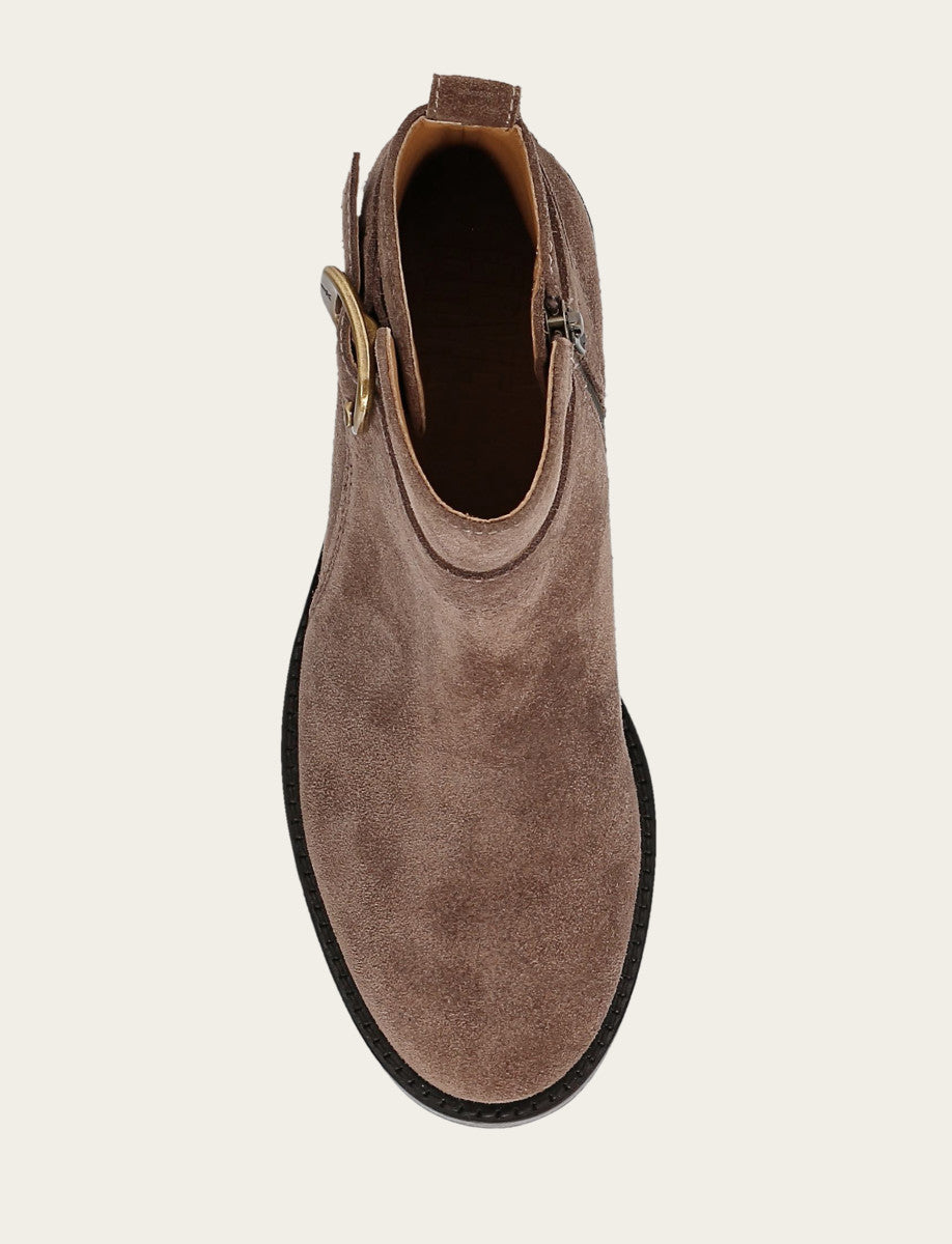 Frye Signature - Women's Taupe Piper Booties