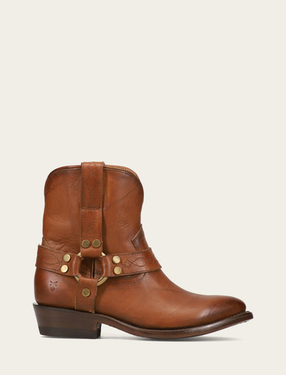 Frye New - Women's Saddle Billy Short Harness Booties
