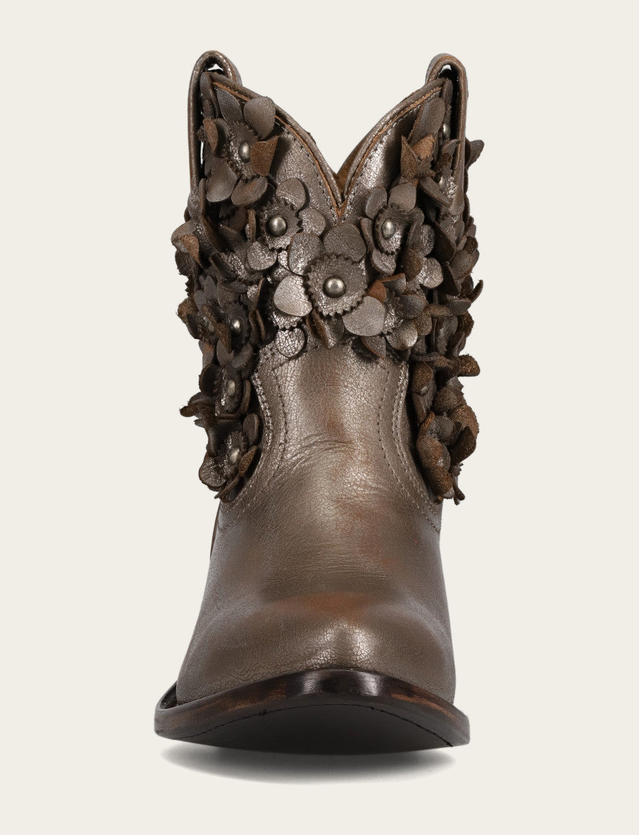 Frye Quality - Women's Metallic Stone Billy Flower Boot