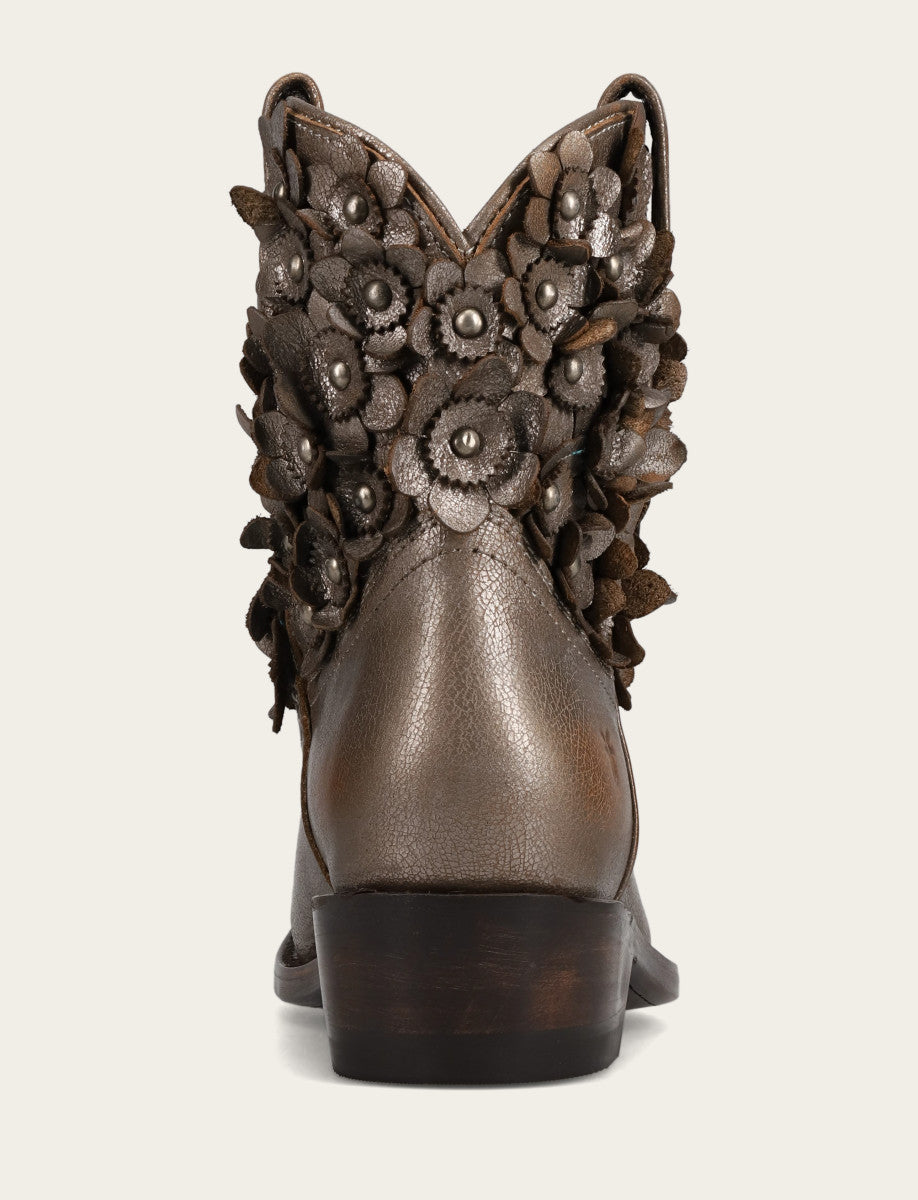 Frye Quality - Women's Metallic Stone Billy Flower Boot
