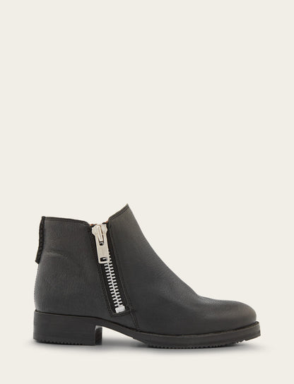Frye Featured - Women's Black Madison Moto Shooties