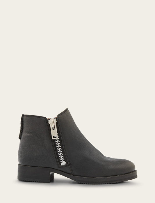 Frye Featured - Women's Black Madison Moto Shooties