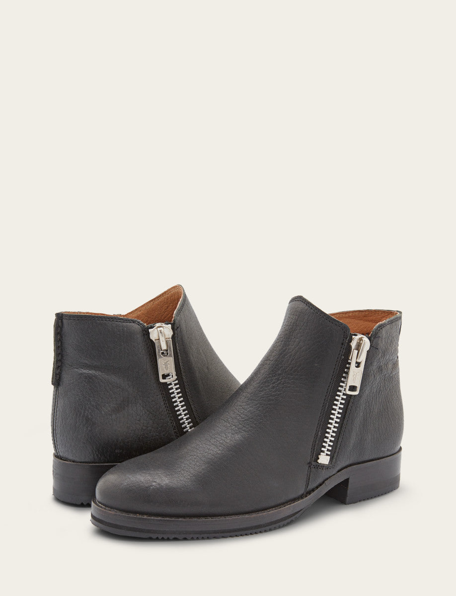 Frye Featured - Women's Black Madison Moto Shooties