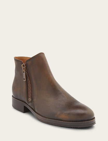 Frye Essential - Women's Dark Brown Madison Moto Shooties