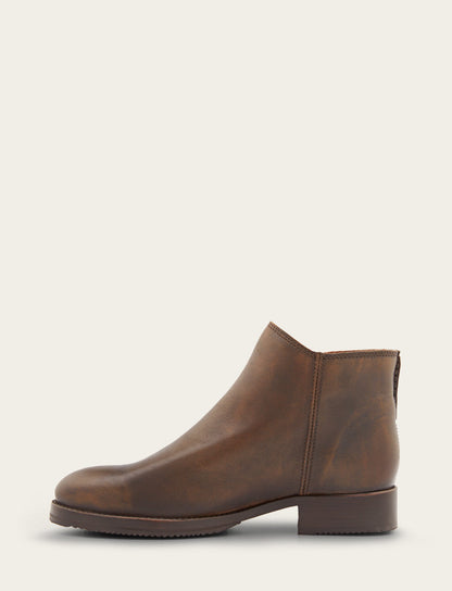 Frye Essential - Women's Dark Brown Madison Moto Shooties