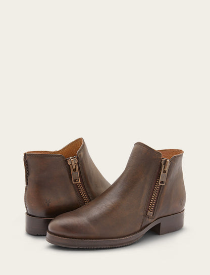Frye Essential - Women's Dark Brown Madison Moto Shooties