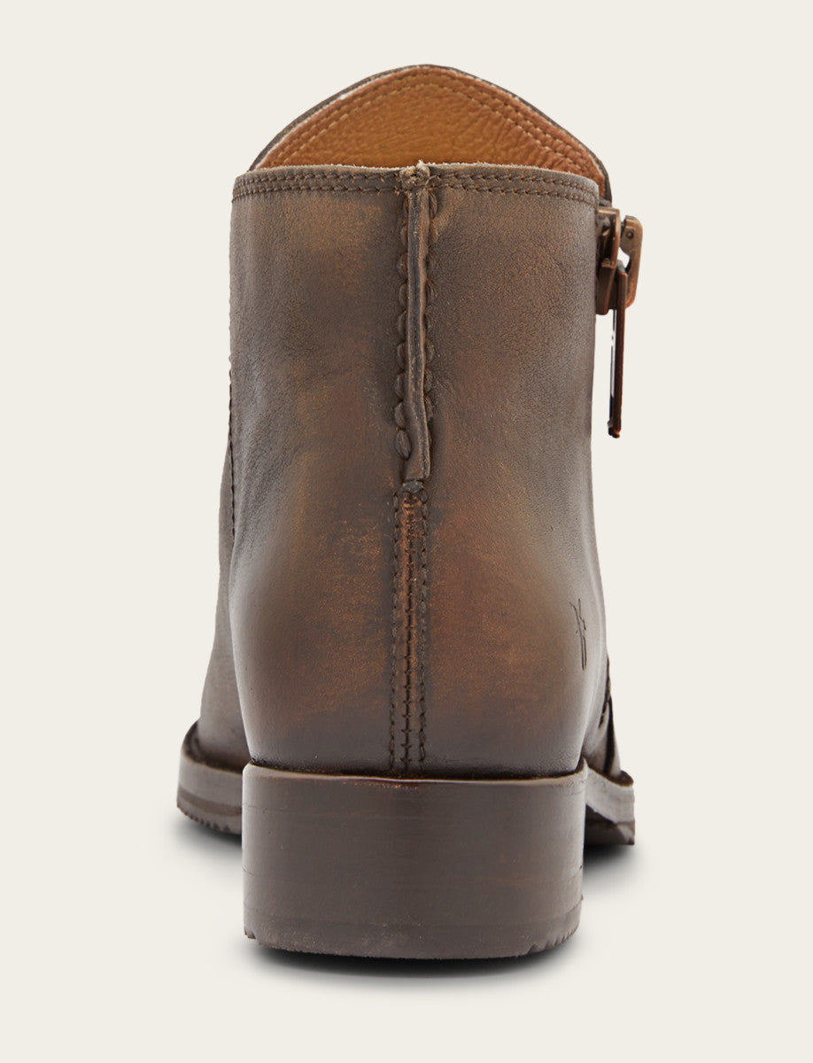 Frye Essential - Women's Dark Brown Madison Moto Shooties