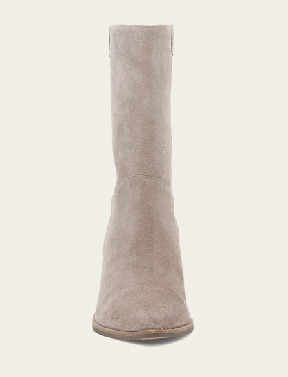 Frye Exclusive - Women's Taupe Sadie Softy Mid Booties