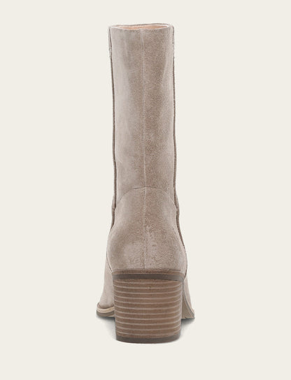 Frye Exclusive - Women's Taupe Sadie Softy Mid Booties