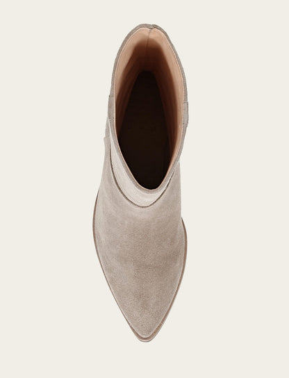 Frye Exclusive - Women's Taupe Sadie Softy Mid Booties