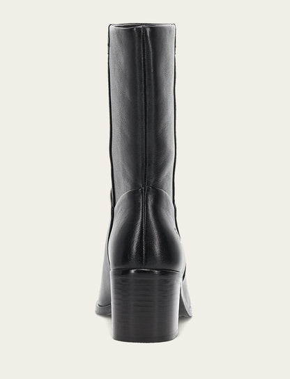 Frye Deals - Women's Black Sadie Softy Mid Booties