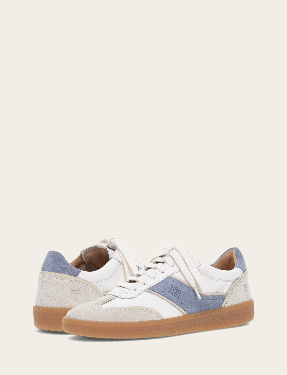 Frye Featured - Women's Ivory Azul Milly Low Lace Sneakers