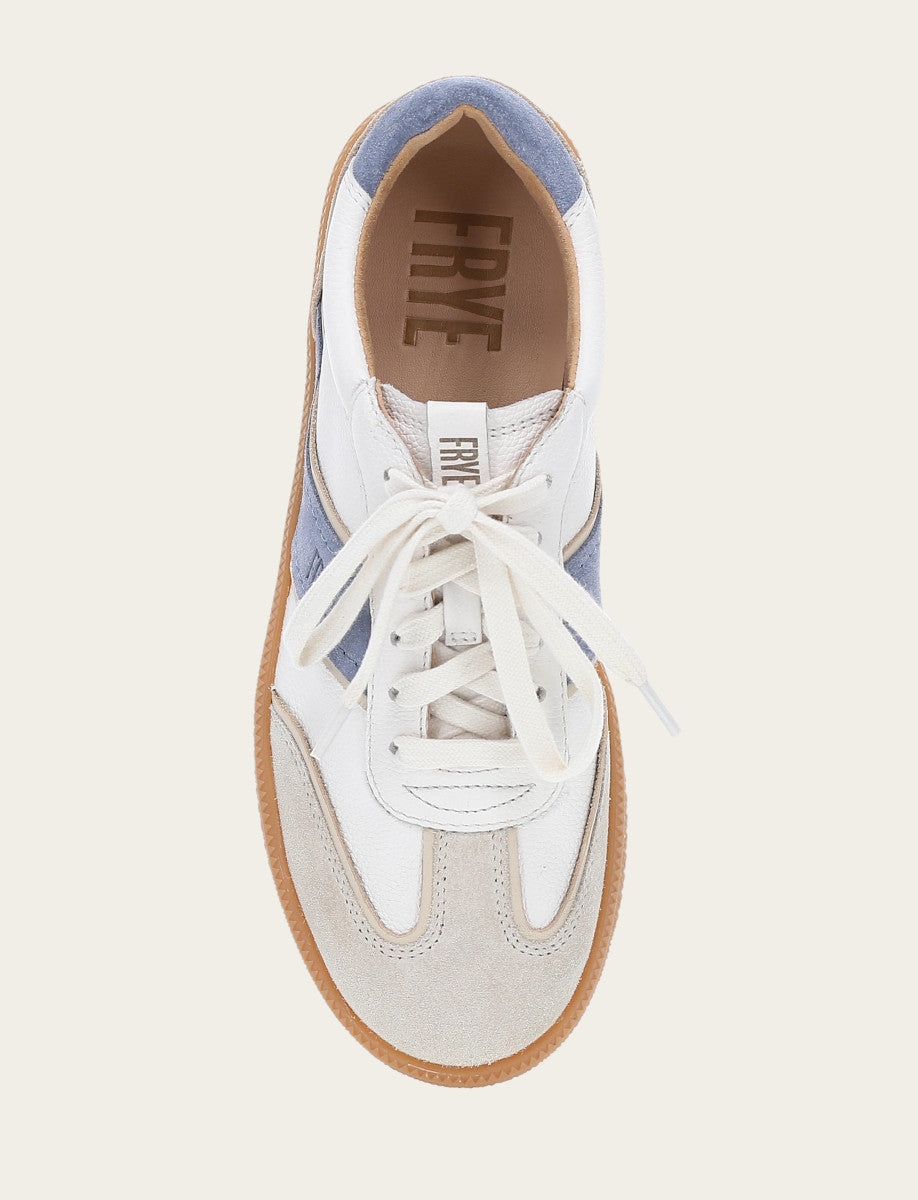 Frye Featured - Women's Ivory Azul Milly Low Lace Sneakers