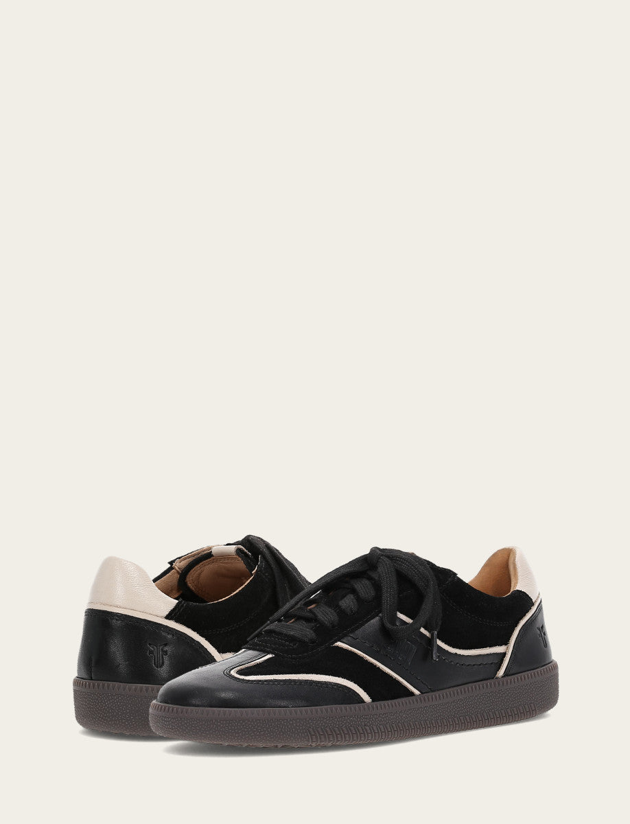 Frye Customer Favorite - Women's Black Milly Low Lace Sneakers