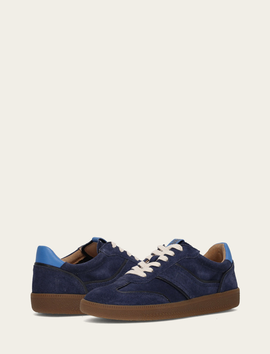 Frye Trending - Women's Ink/cobalt Milly Low Lace Sneaker
