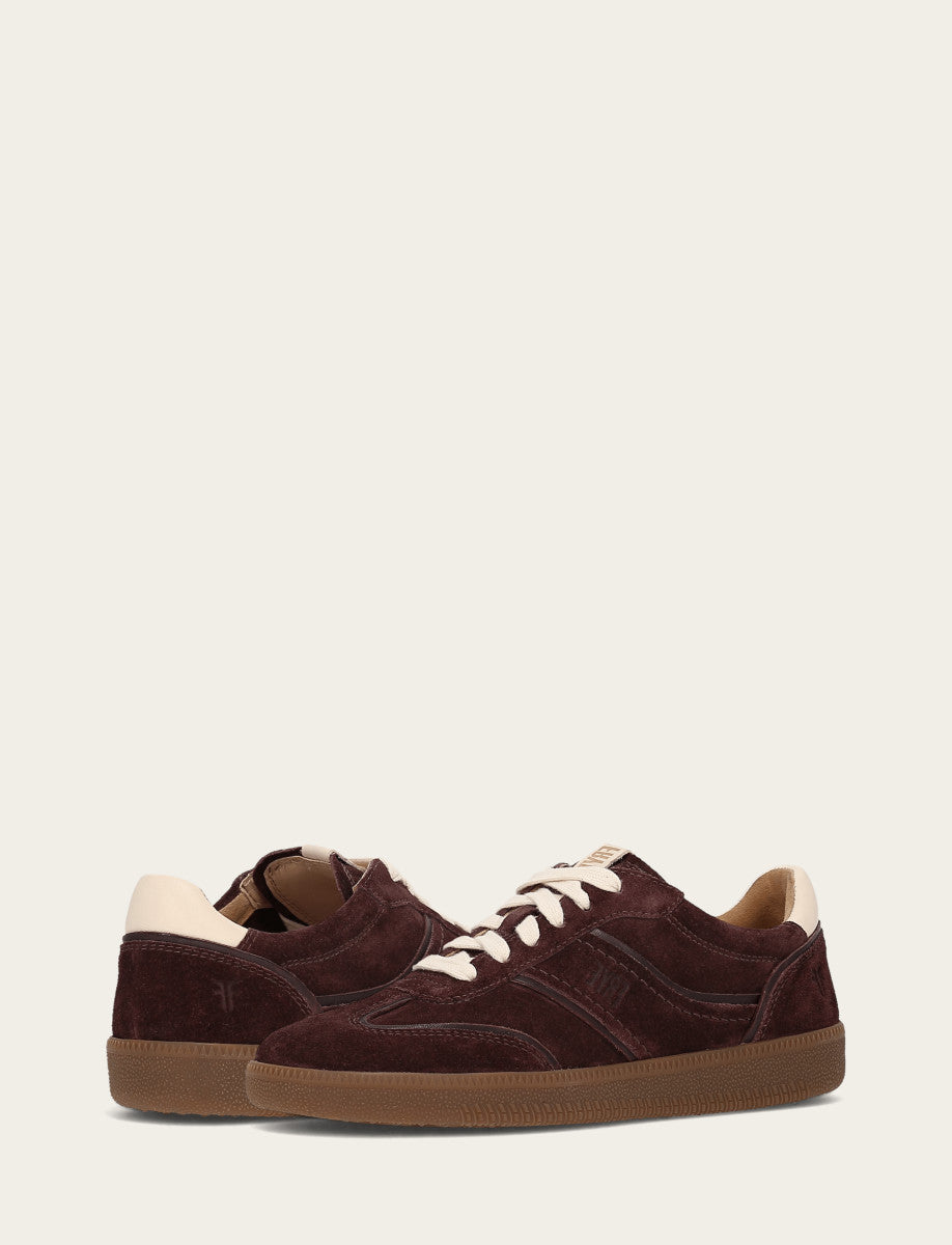 Frye Great Value - Women's Cherry Lacquer Milly Low Lace Sneaker