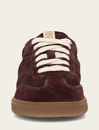 Frye Great Value - Women's Cherry Lacquer Milly Low Lace Sneaker
