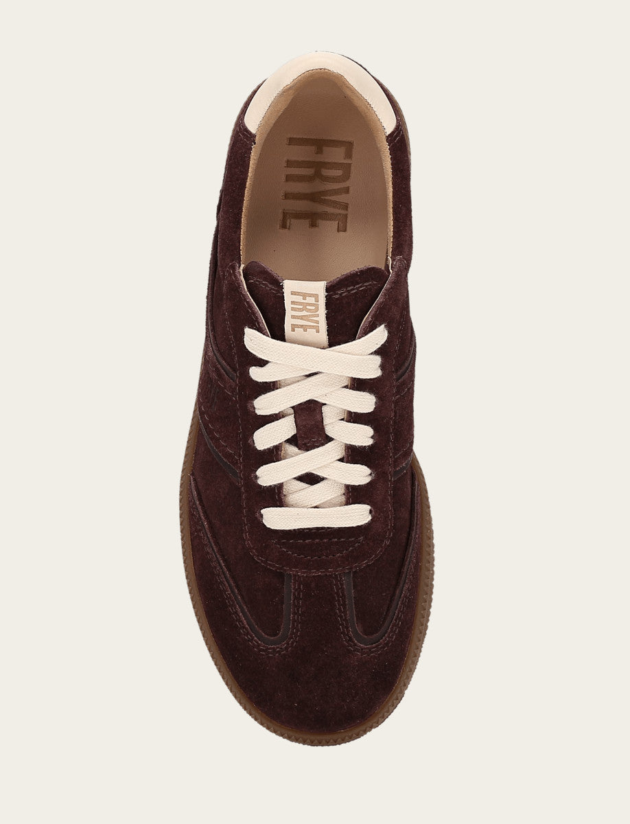Frye Great Value - Women's Cherry Lacquer Milly Low Lace Sneaker