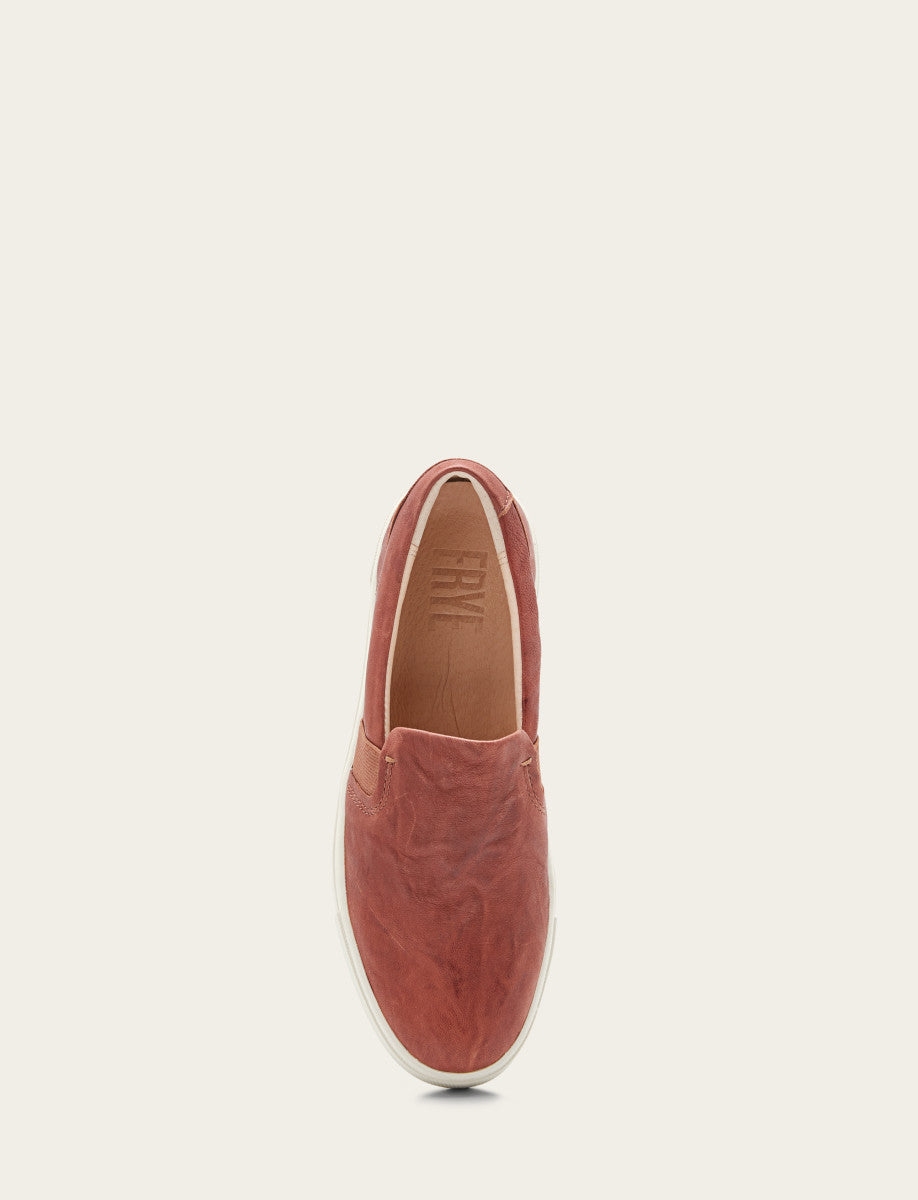 Frye Hot Sale - Women's Cognac Ivy Slip On Sneakers