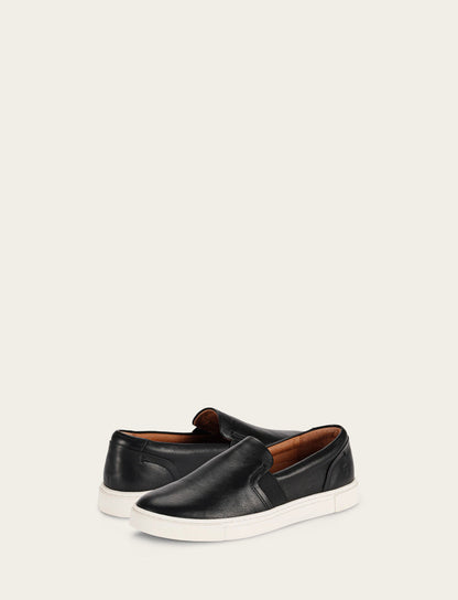 Frye Top Pick - Women's Black Ivy Slip On Sneakers
