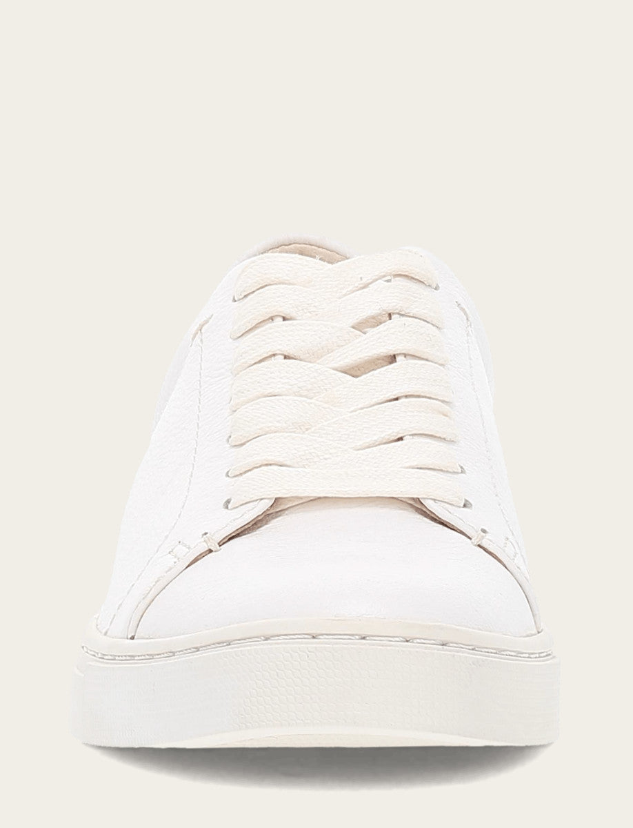 Frye Quality - Women's White Ivy Low Lace Sneakers