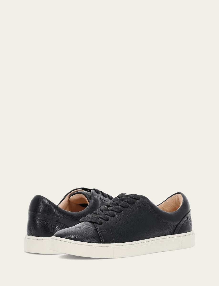 Frye Smart Buy - Women's Black Ivy Low Lace Sneakers