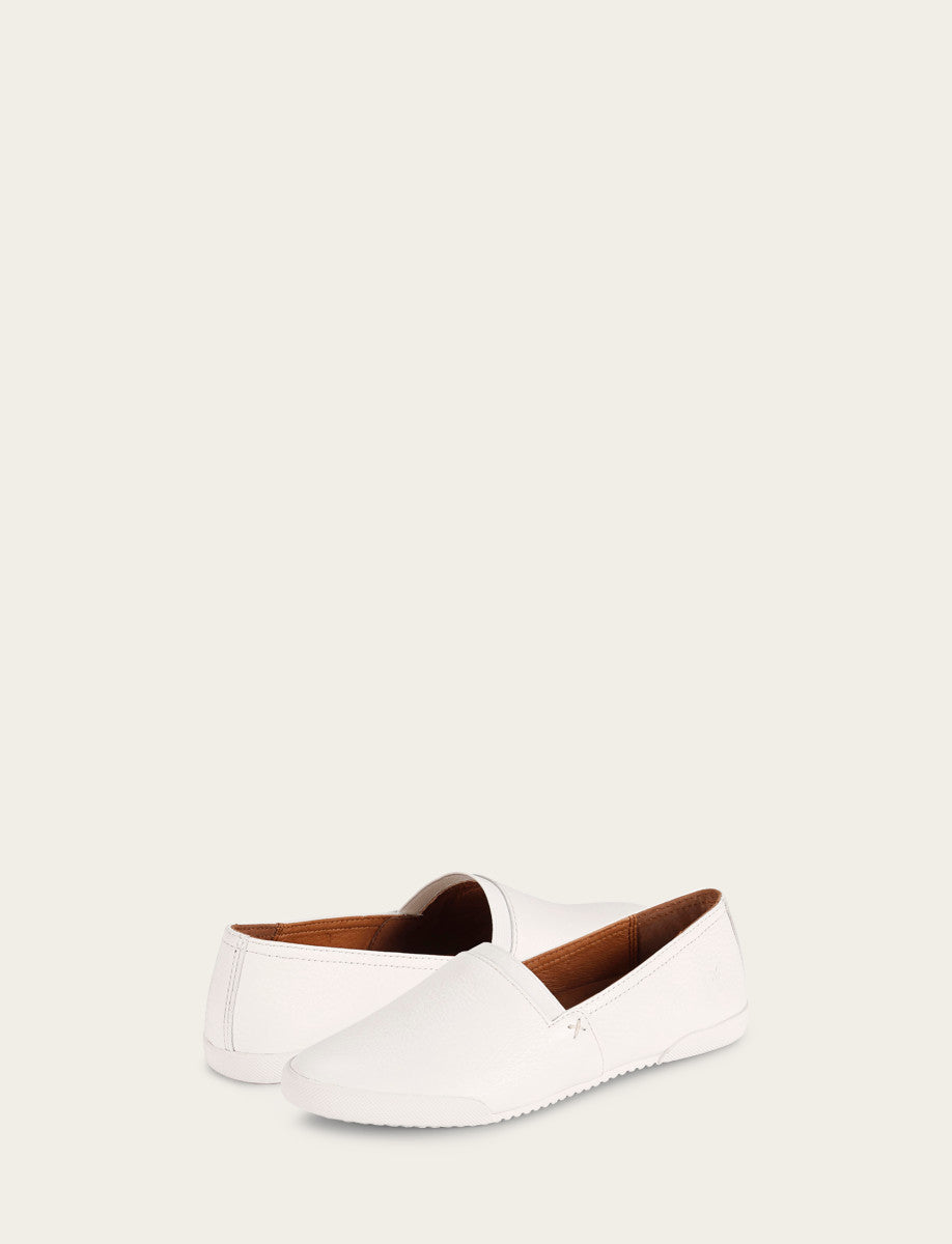 Frye Latest - Women's White Melanie Slip On Sneakers