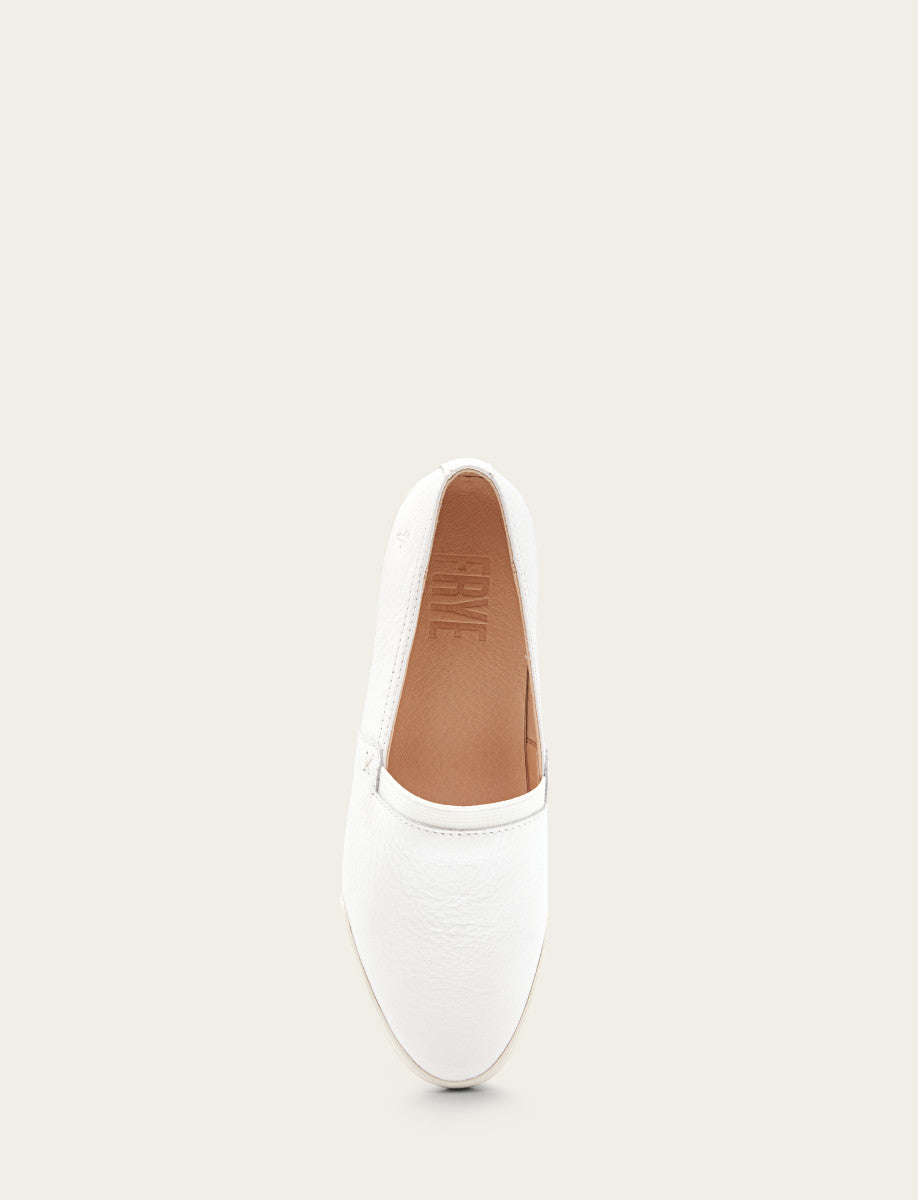 Frye Latest - Women's White Melanie Slip On Sneakers