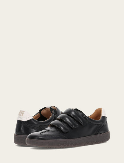 Frye Best Price - Women's Black Milly 3 Strap Sneakers