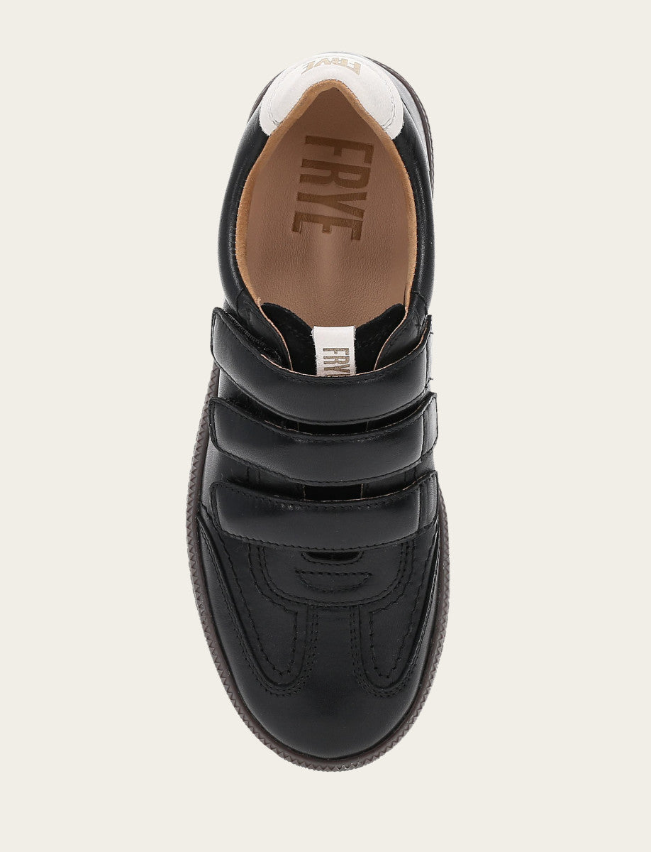 Frye Best Price - Women's Black Milly 3 Strap Sneakers