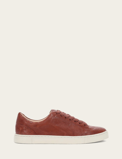 Frye Top Pick - Women's Cognac Ivy Low Lace Sneakers