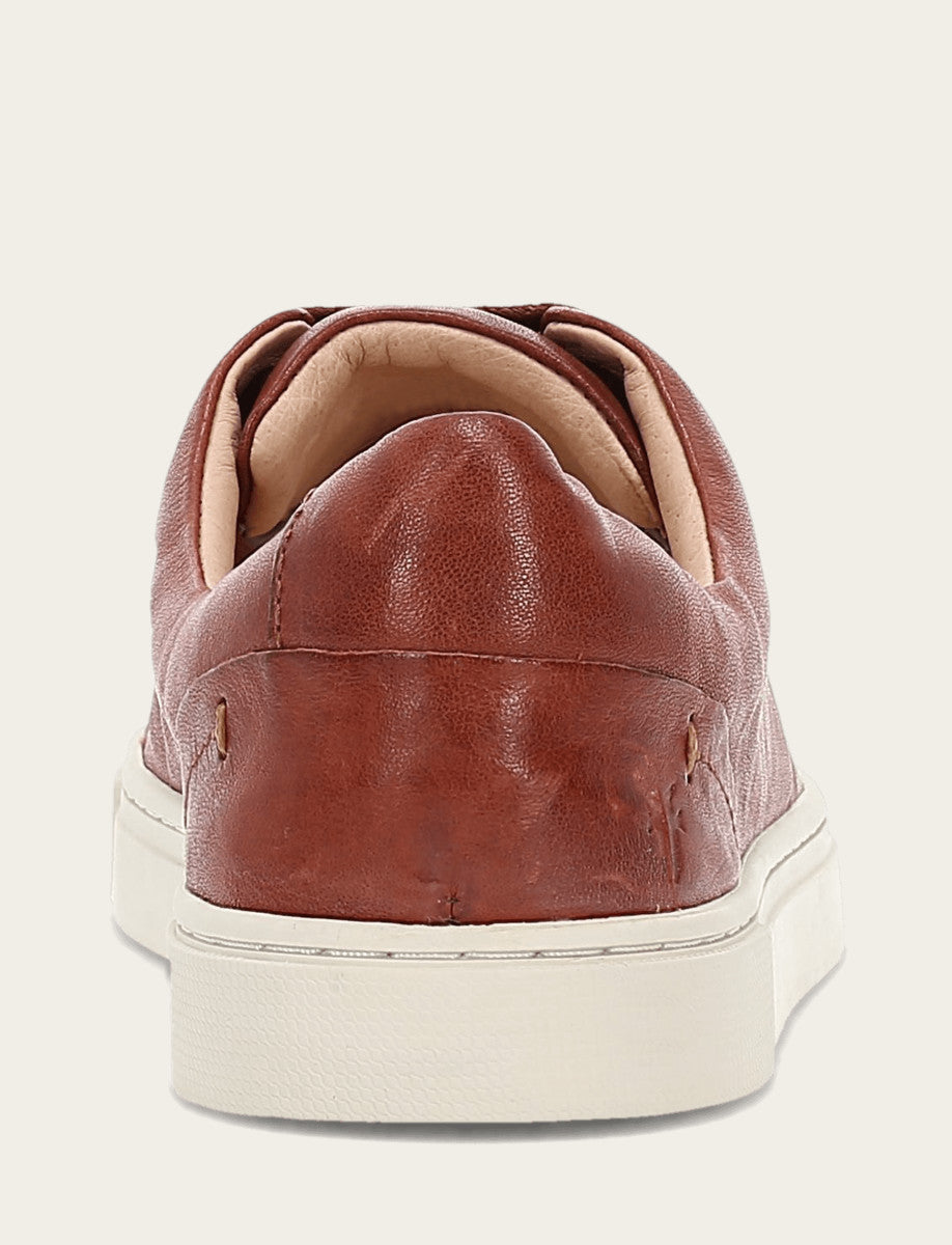 Frye Top Pick - Women's Cognac Ivy Low Lace Sneakers