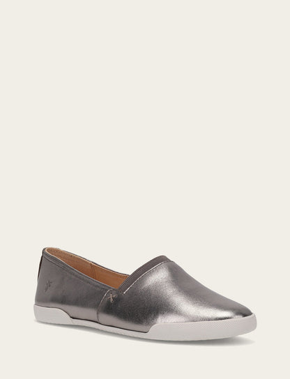Frye Popular - Women's Dark Pewter Melanie Slip On Sneakers