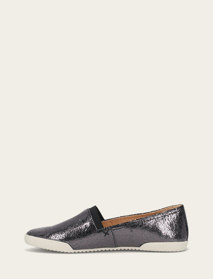 Frye Recommended - Women's Pewter Mirror Melanie Slip On Sneakers