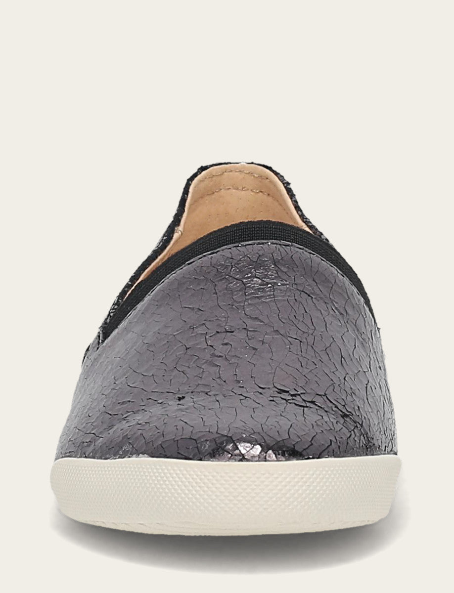 Frye Recommended - Women's Pewter Mirror Melanie Slip On Sneakers