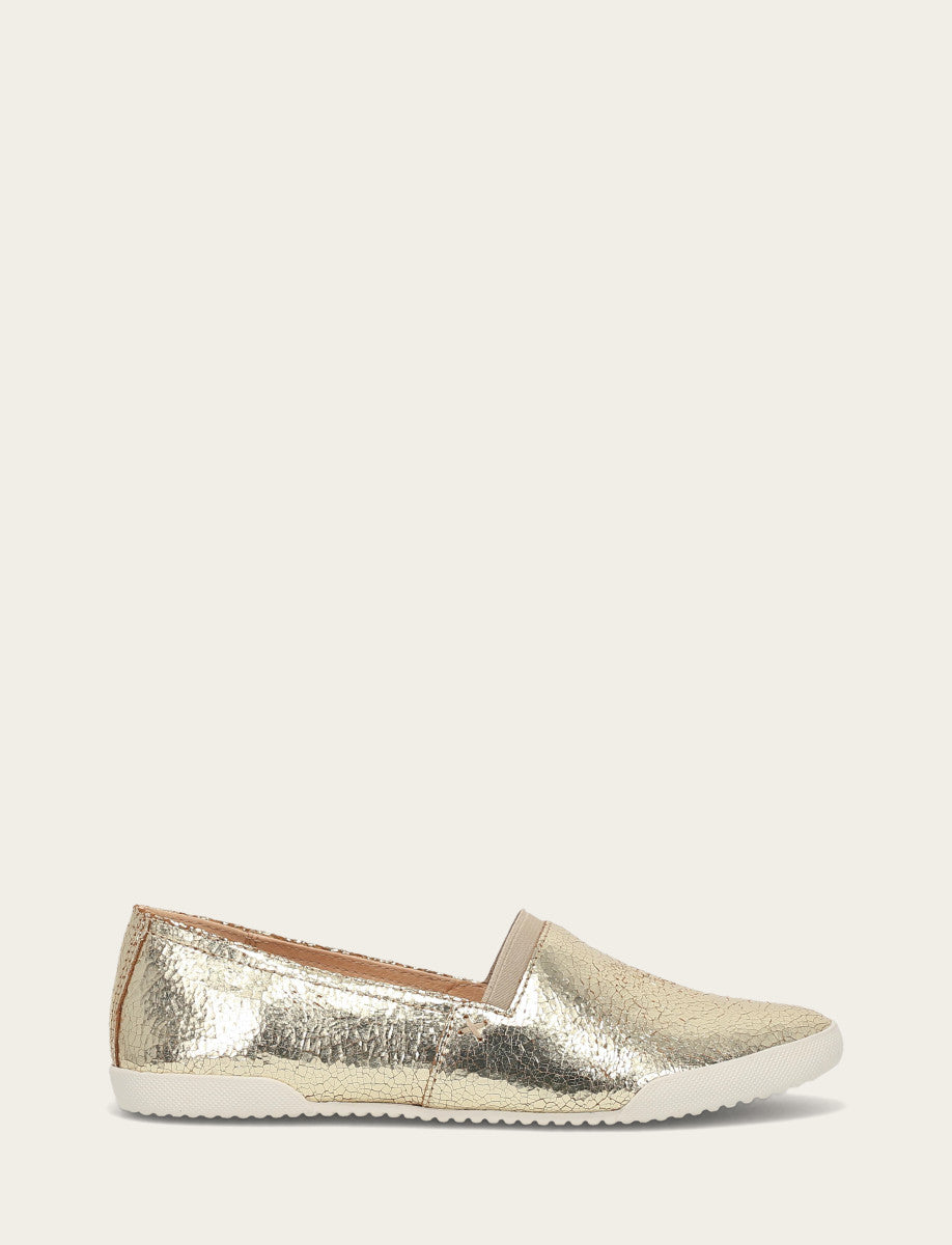 Frye Value - Women's Gold Mirror Melanie Slip On Sneakers
