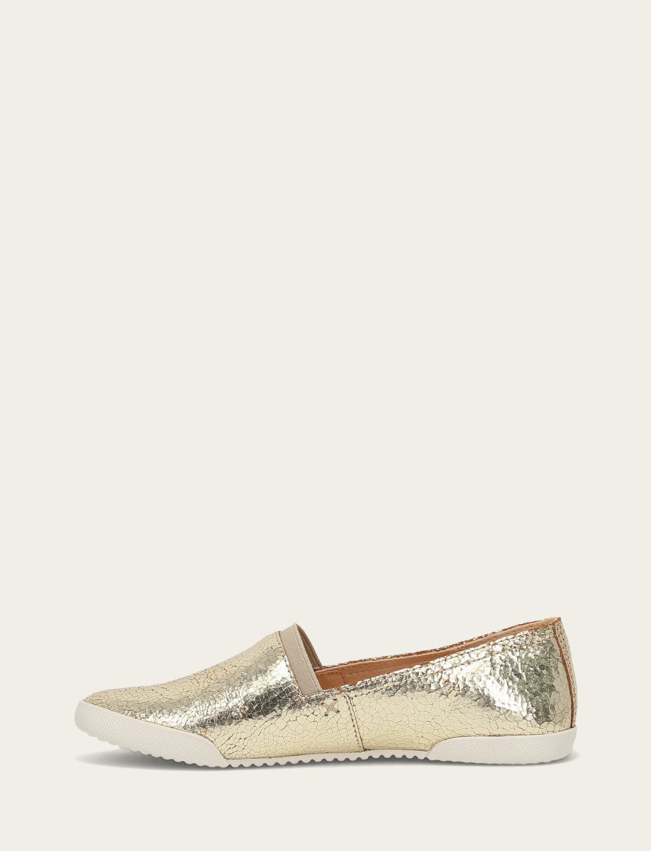 Frye Value - Women's Gold Mirror Melanie Slip On Sneakers