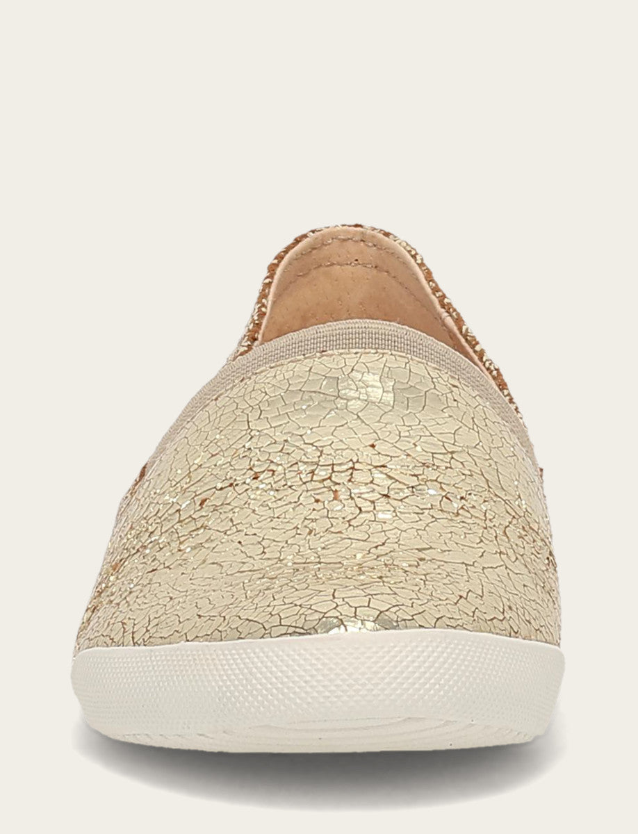Frye Value - Women's Gold Mirror Melanie Slip On Sneakers