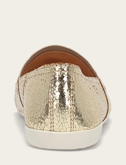 Frye Value - Women's Gold Mirror Melanie Slip On Sneakers