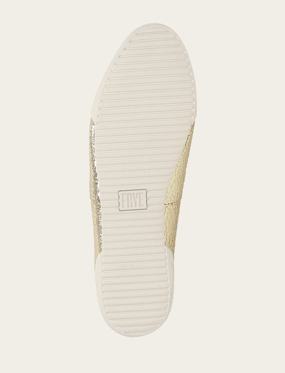 Frye Value - Women's Gold Mirror Melanie Slip On Sneakers