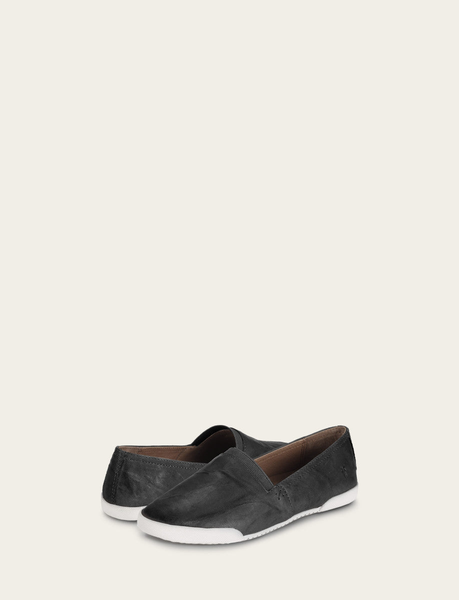 Frye Great Value - Women's Black Melanie Slip On Sneakers