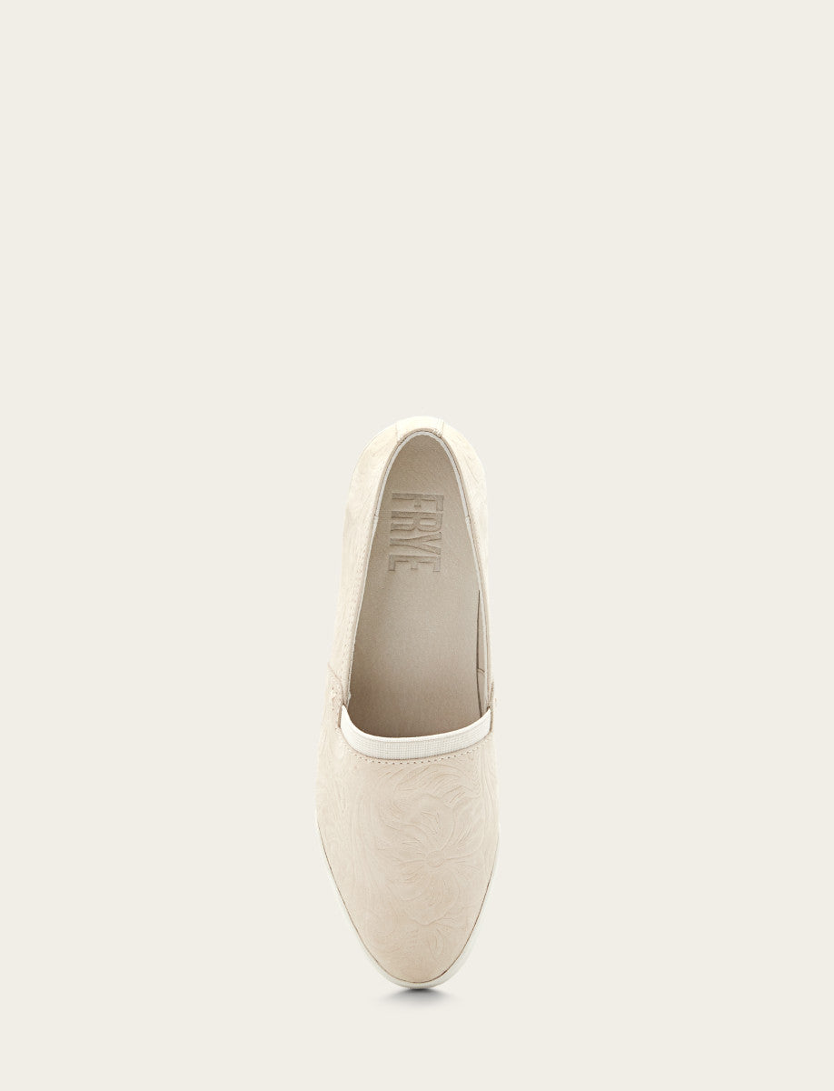 Frye Great Value - Women's Ivory Melanie Slip On Sneakers