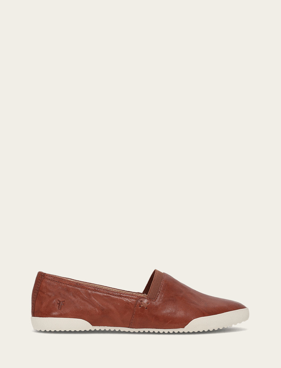 Frye Hot Sale - Women's Cognac Melanie Slip On Sneakers