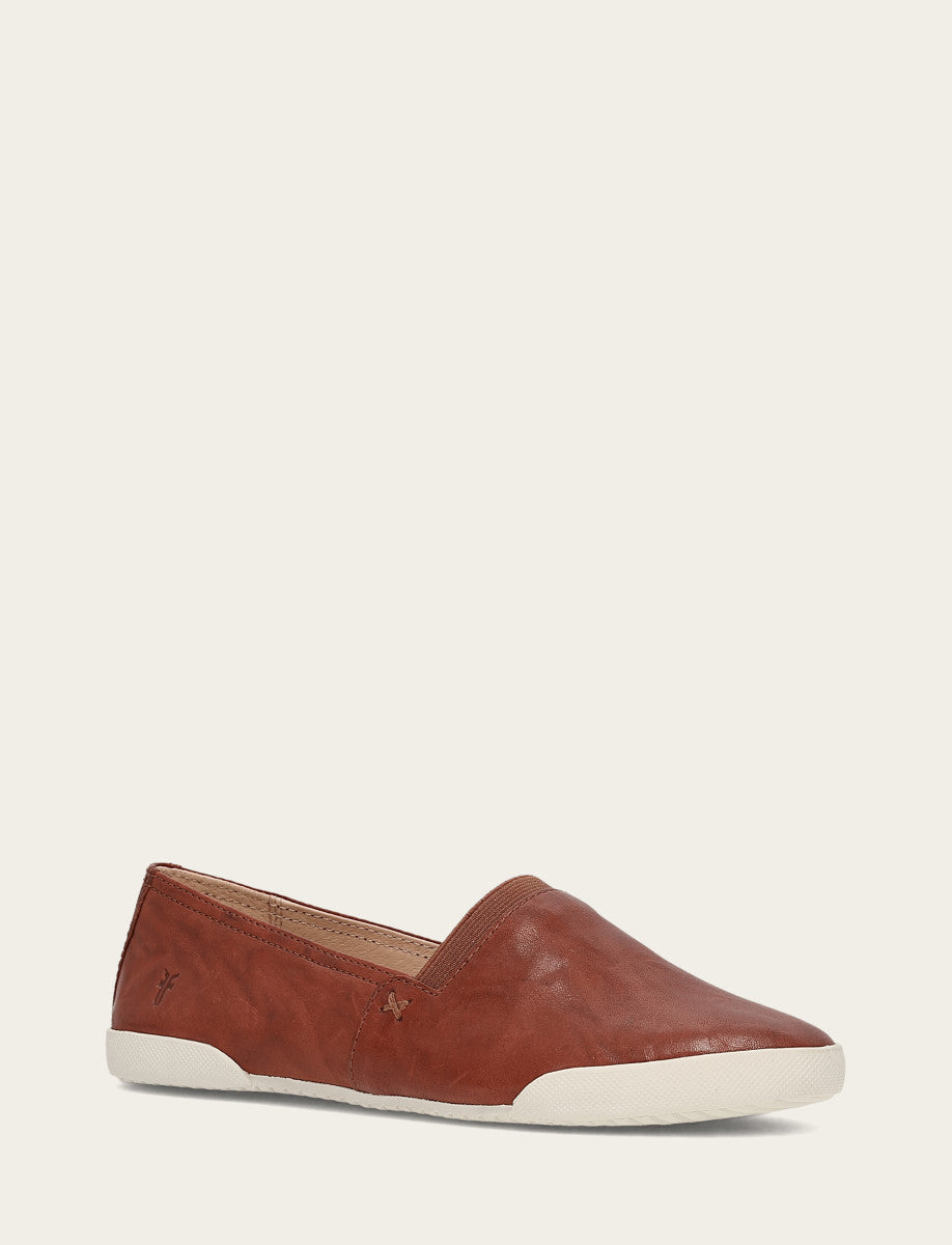 Frye Hot Sale - Women's Cognac Melanie Slip On Sneakers