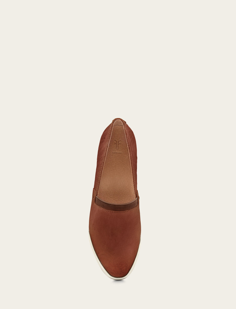 Frye Hot Sale - Women's Cognac Melanie Slip On Sneakers