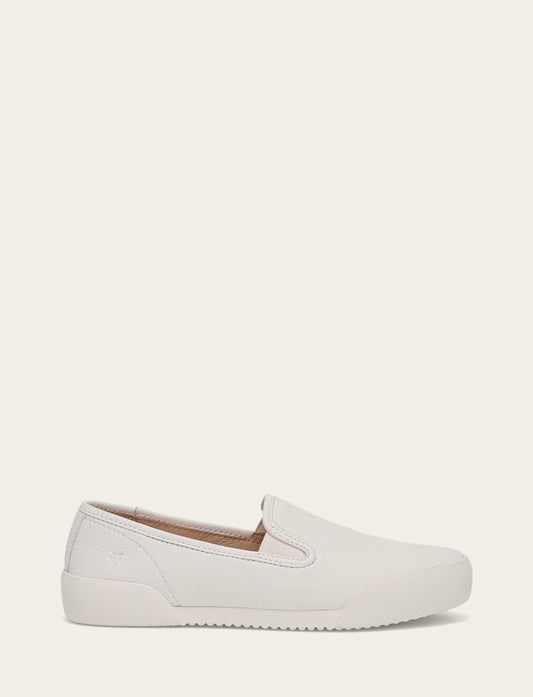 Frye Exclusive - Women's White Mia Slip On Sneakers
