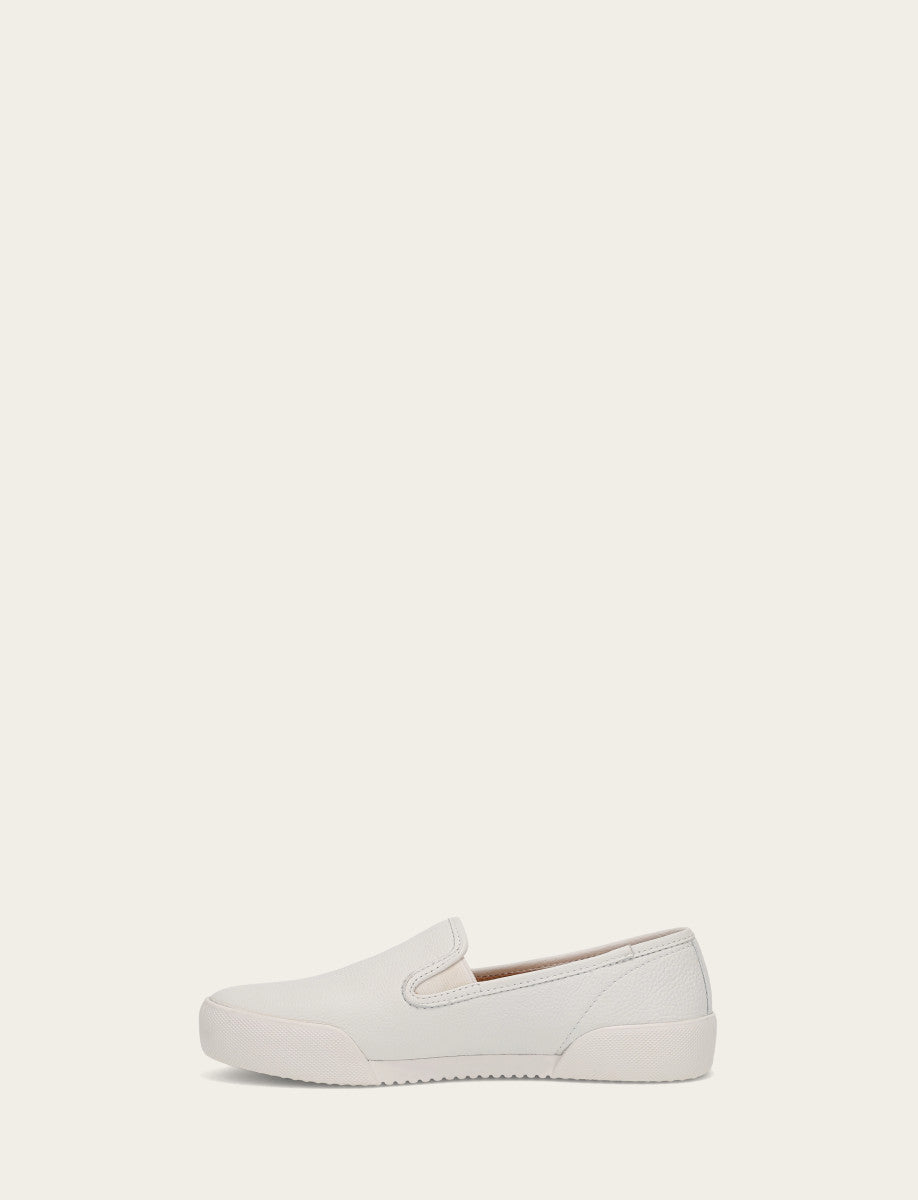 Frye Exclusive - Women's White Mia Slip On Sneakers