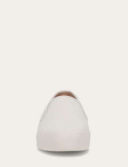 Frye Exclusive - Women's White Mia Slip On Sneakers