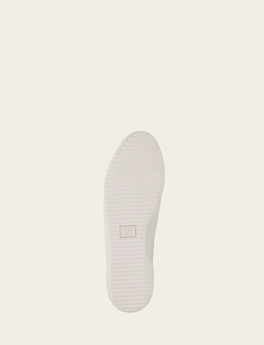 Frye Exclusive - Women's White Mia Slip On Sneakers