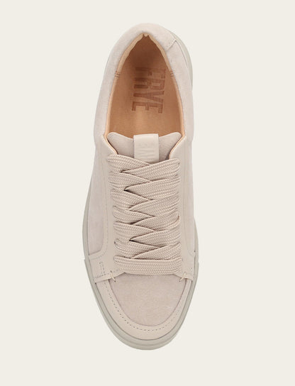 Frye Exclusive - Women's Ivory Ivy Court Low Lace Sneakers
